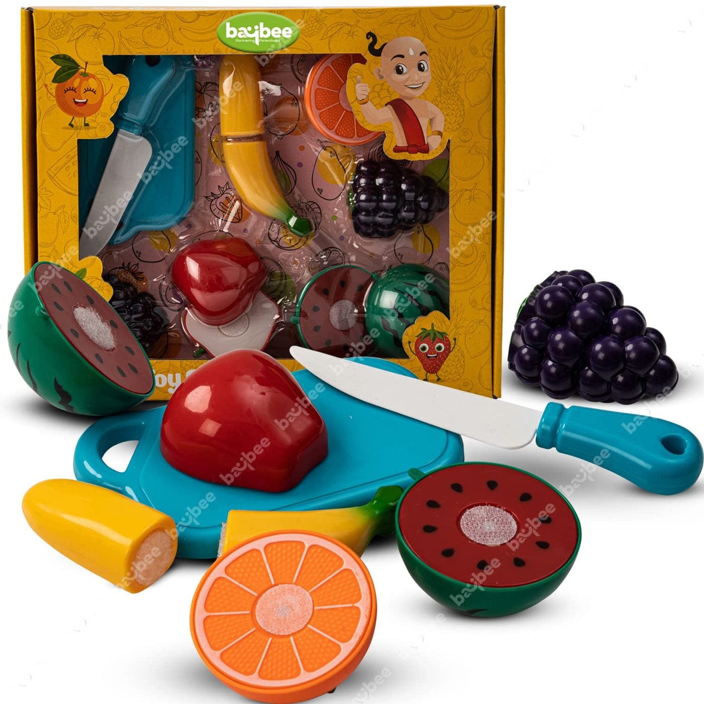 Fruits & Vegetables Play Set Toys - Image 3