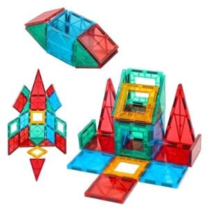 22 Pieces Magnetic Tiles for Kids