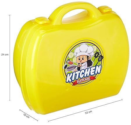 Portable Suitcase with Realistic Cooking Toys - Image 3